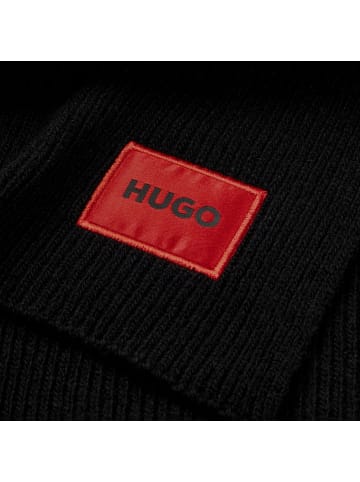 HUGO Schal in Schwarz
