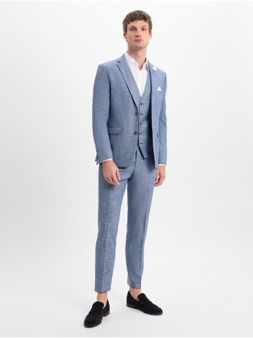 Finshley & Harding Anzughose in blau - 0003