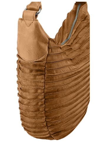 FREDsBRUDER Handtasche Riffeltier S 961r in Desert Brown