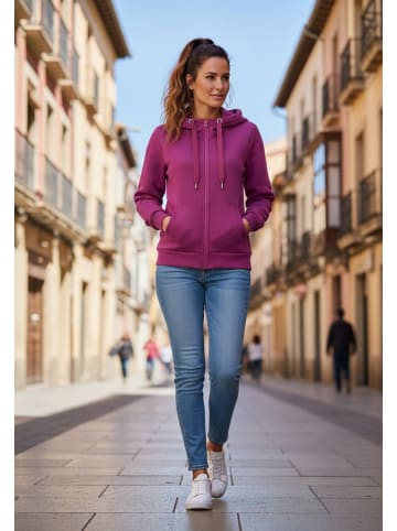 salzhaut Sweatjacke SÖÖTE Plum