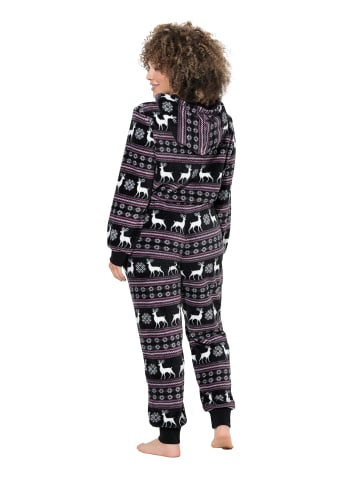 Ulla Popken Overall in schwarz
