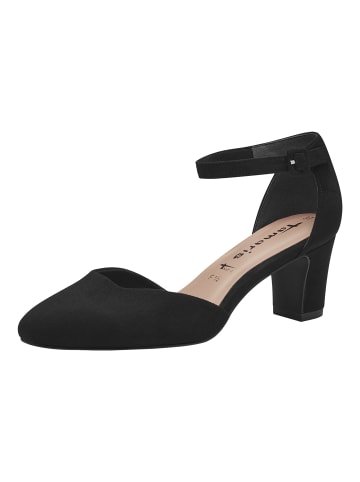 Tamaris Ballerinas mit Absatz Schwarz