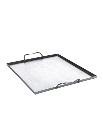 GAUMENKICK Grillwanne Edelstahl in silber - 31x27cm