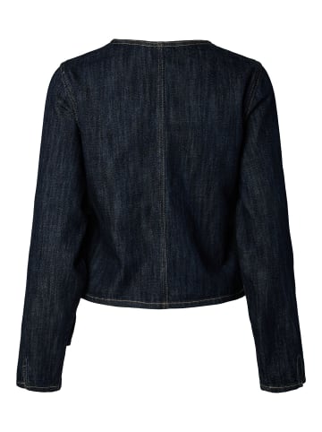 Pieces Oberteil in Dark Blue Denim
