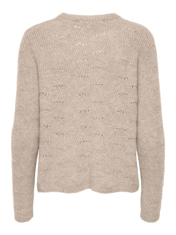 ONLY Strickpullover in Taupe Gray