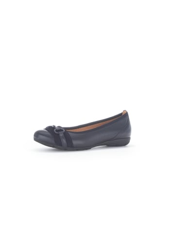 Gabor Fashion Sportlicher Ballerina in blau