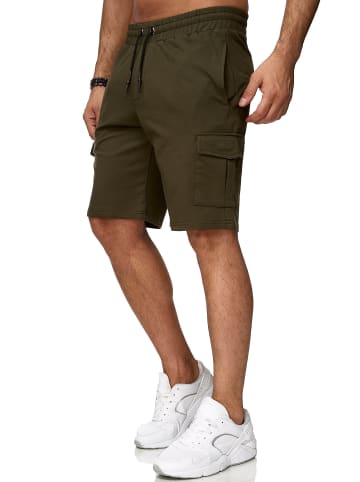 RESLAD Shorts Cargo Sweathose in khaki