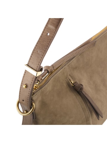 FREDs BRUDER Beyond Schultertasche Leder 37.5 cm in taupe