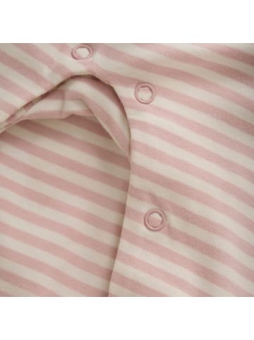 Fixoni Outdoor Overall "Jumpsuit Y/D Stripe" in Pink