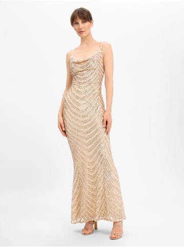 Lipsy Abendkleid in gold - 0001