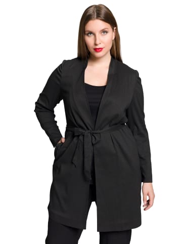 Ulla Popken Jacke in schwarz