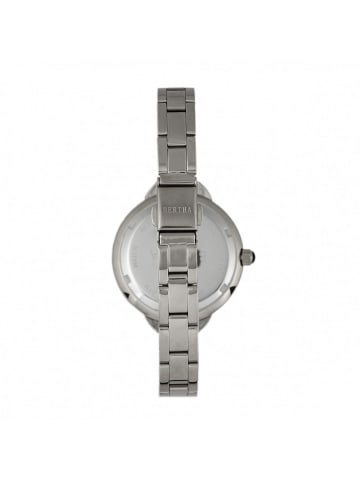 Bertha Madison Armbanduhr mit Sonnenmuster in Silver