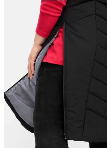sheego Steppweste in schwarz