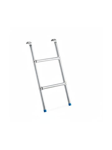 relaxdays Leiter Trampolin in Silber - (B)38 x (T)76 cm