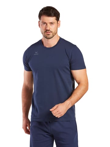 erima Essential Team T-Shirt in new navy/slate grey
