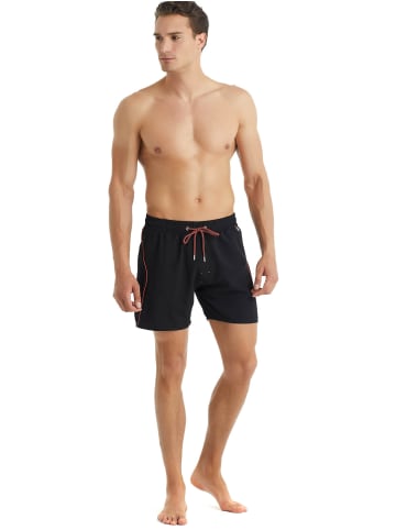 BLACKSPADE Fits perfect Badeshorts Medium mit kurzem Bein in Black