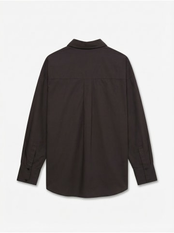 Vero Moda Popelin Hemd in Chocolate Torte