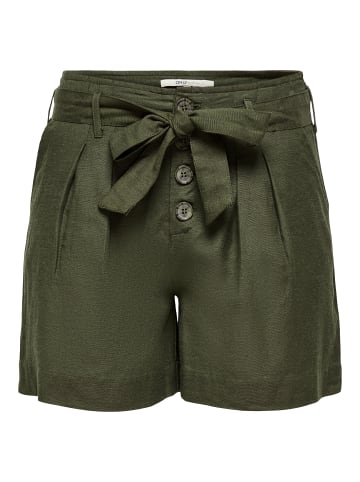 ONLY Lässige Shorts in Forest Night