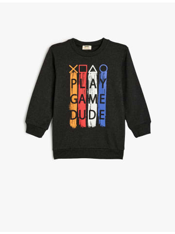 KOTON Sweatshirt in Anthrazit