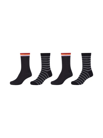 s.Oliver Socken 4er Pack black