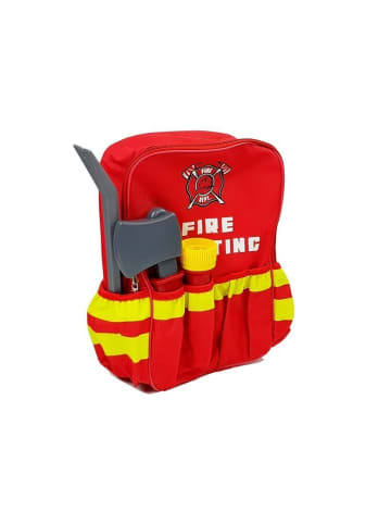 Wisam® Feuerwehrmann-Set, Rucksack, Taschenlampe, Feuerlöscher