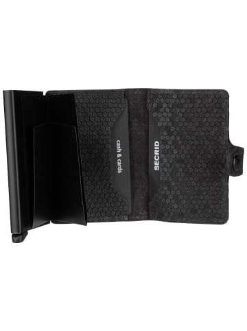 Secrid Geldbörse Miniwallet Hexagon in Black