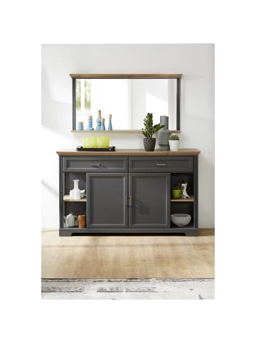 home24 Spiegel Jasmund in Graphit