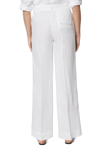 Marc O'Polo Wide Leg Pants in Weiß