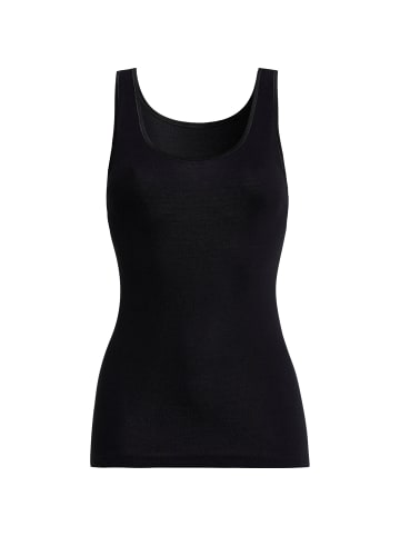 Con-ta Baumwolle, Feinripp Unterhemd 4er-Pack in schwarz