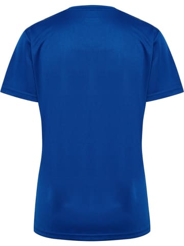 Hummel Shirt "Hmlauthentic Pl Jersey S/S Woman" in Blau