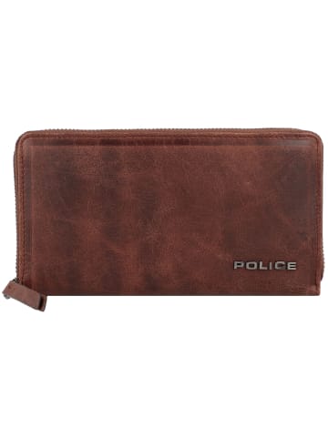 Police PT16-10369 Geldbörse Leder 20 cm in brown