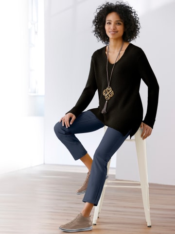 Heine Strickpullover in schwarz