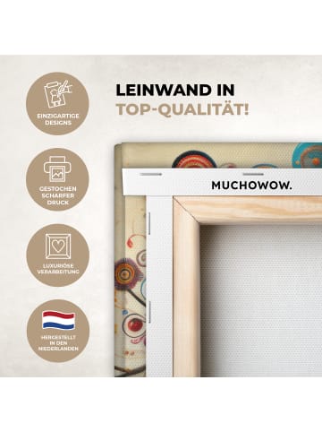 MuchoWow Leinwand bilder Stilvoller Baum (BxH)