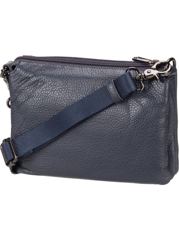 Mandarina Duck Umhängetasche Mellow Leather Pochette FZT82 in Dress Blue