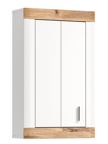 ebuy24 Badschrank Laredo Weiß 45 x 20 cm