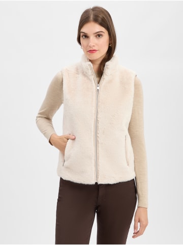 Marie Lund Weste in sand - 0001