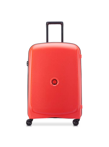 Delsey Belmont Plus 4-Rollen Trolley 71 cm in blasses rot