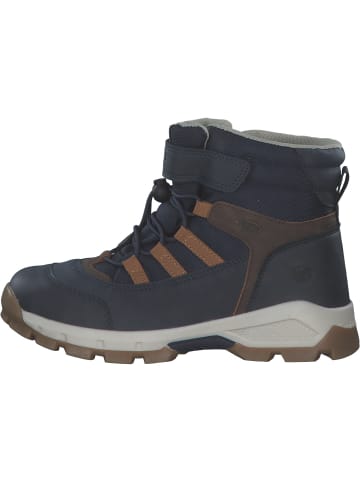 DOCKERS Winterstiefel in blau/multi