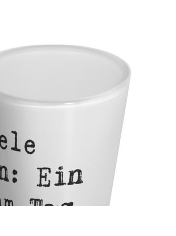 Mr. & Mrs. Panda Schnapsglas Spruch Schnapsglas Freude mit Spruch in Transparent