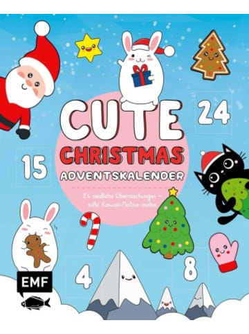 Michael Fischer Buch - Mein Kawaii-Adventskalender-Buch: Cute Christmas