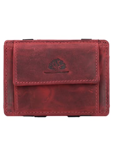 Greenburry Vintage Magic Geldbörse RFID Leder 10 cm in rusty red