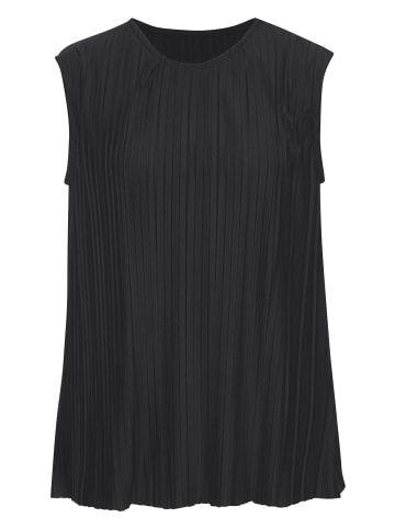 LASCANA Pliseetop in schwarz