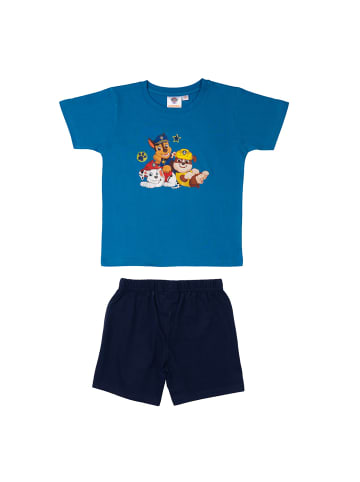 United Labels Paw Patrol Schlafanzug  Kurzarm in blau