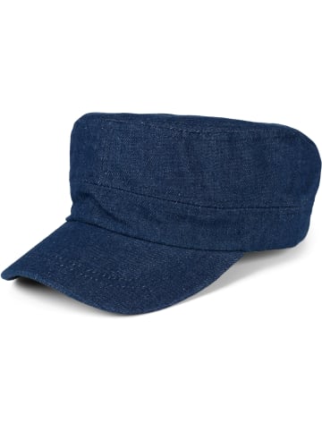 styleBREAKER Military Cap in Dunkelblau