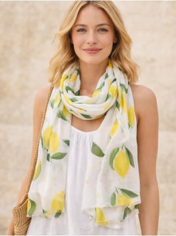 collezione alessandro Schal " Zitrus " in gelb