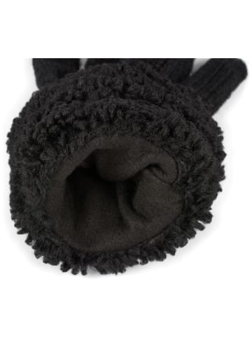 styleBREAKER Strickhandschuhe in Schwarz