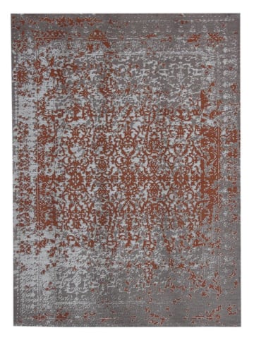 Kayoom Kurzflor Teppich Sunny 310 in beige - rost - rechteckig