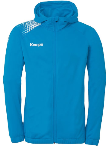 Kempa Trainingsjacke "Ambition 28 Kapuzenjacke" in Blau