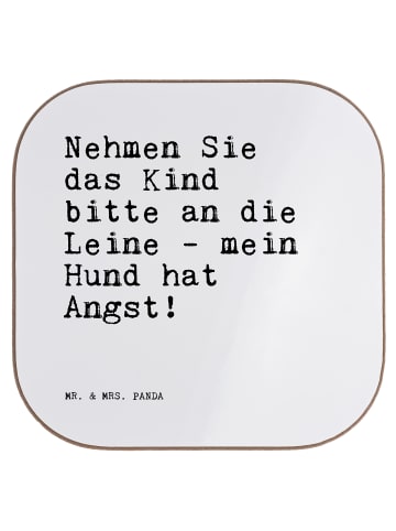 Mr. & Mrs. Panda Tassenuntersetzer Nehmen Sie das Kind... mit Sp... in Weiß