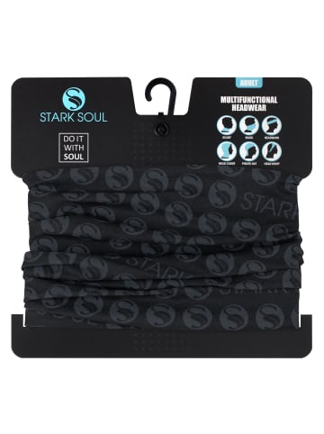 Stark Soul® Multifunktionstuch Neckwarmer in Schwarz